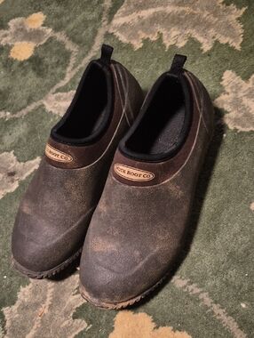 Muck Boot Co. Women's Slip-On Garden Shoe in Brown